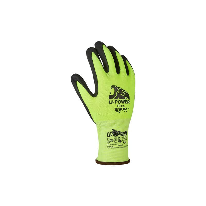 U-POWER GUANTI FLEX GIALLO TAGLIA 10- 12,0 paia - 4