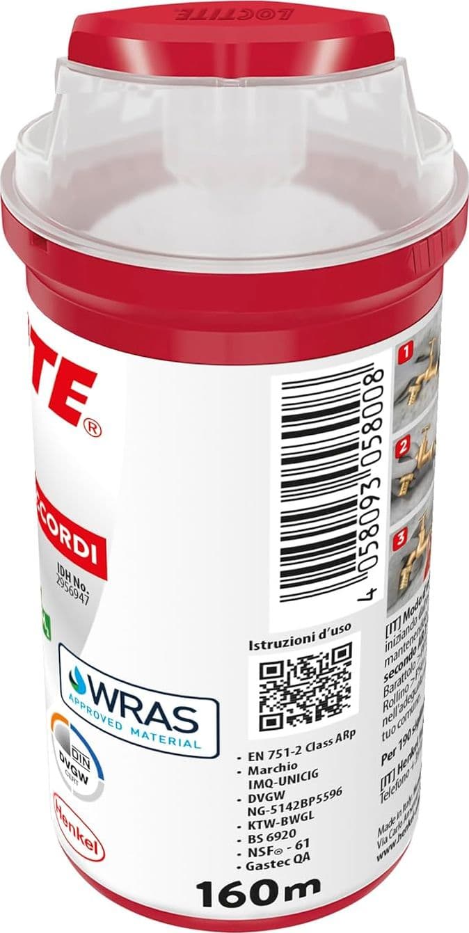 LOCTITE 55 NASTRO SIGILLARACCORDI 160 M- 1,0 pz - 2
