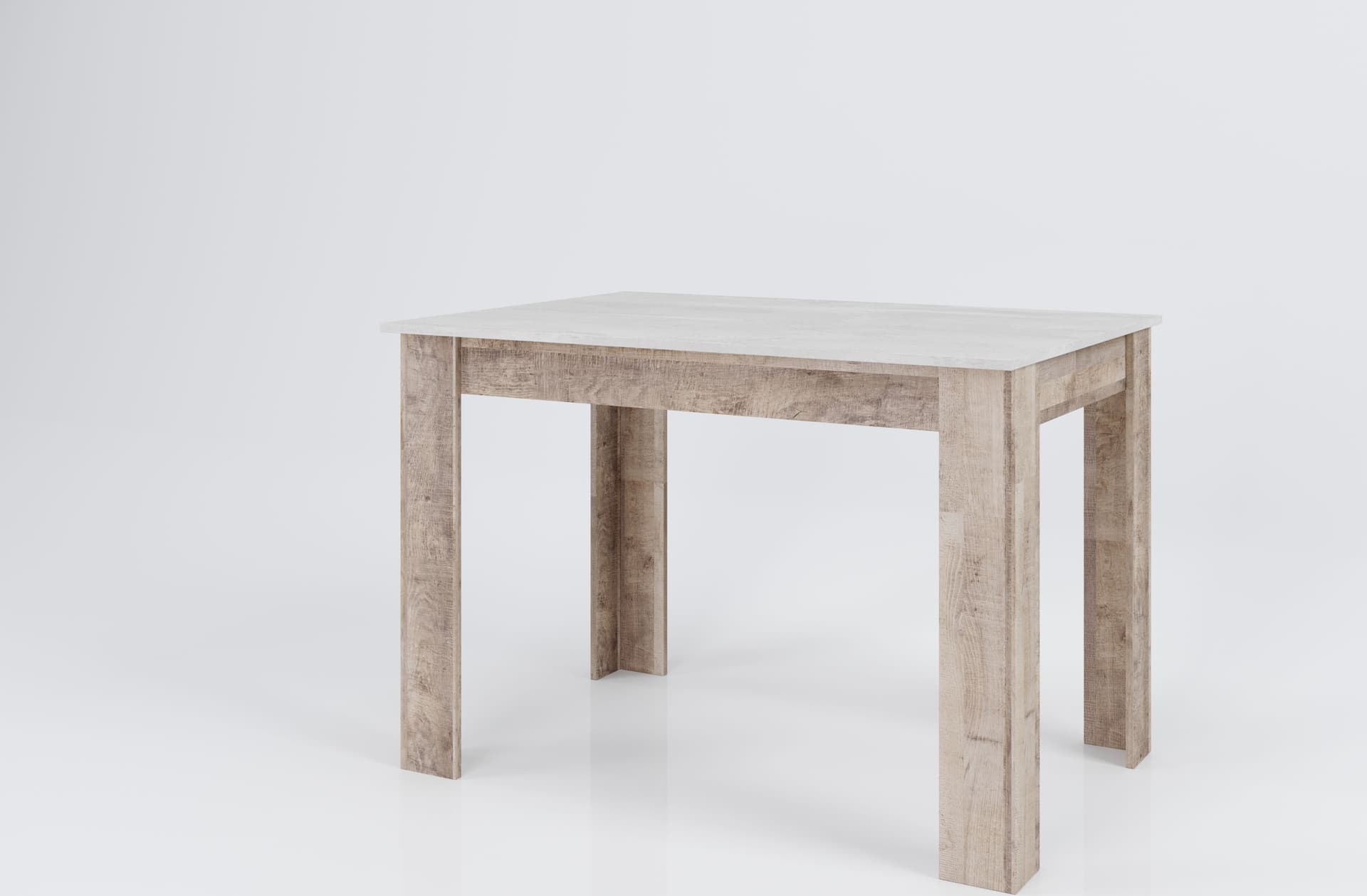 Tavolo Sochef 110 x 80 cm Rovere Sabbiato Grigio - 2