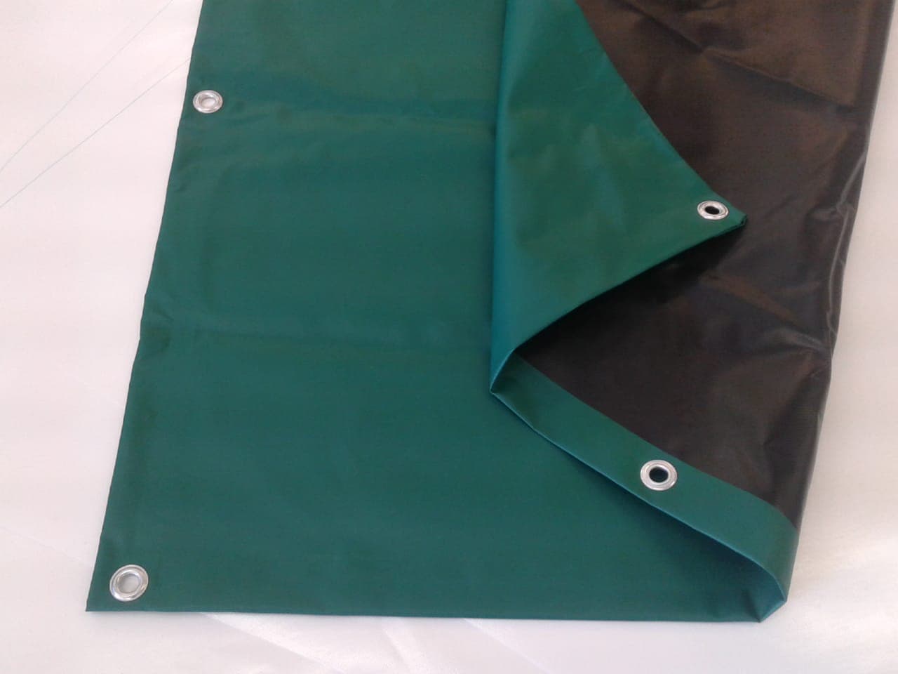 Telone PE Pesante con Occhioli 240 g Verde 5 x 6 m 2 Pezzi – Idroweb