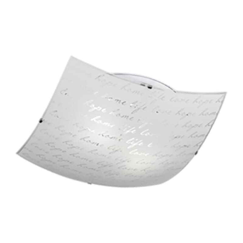 PLAFONIERA SIGNA DECORO FIRMA E27 40X40 CM- 1,0 pz - 2