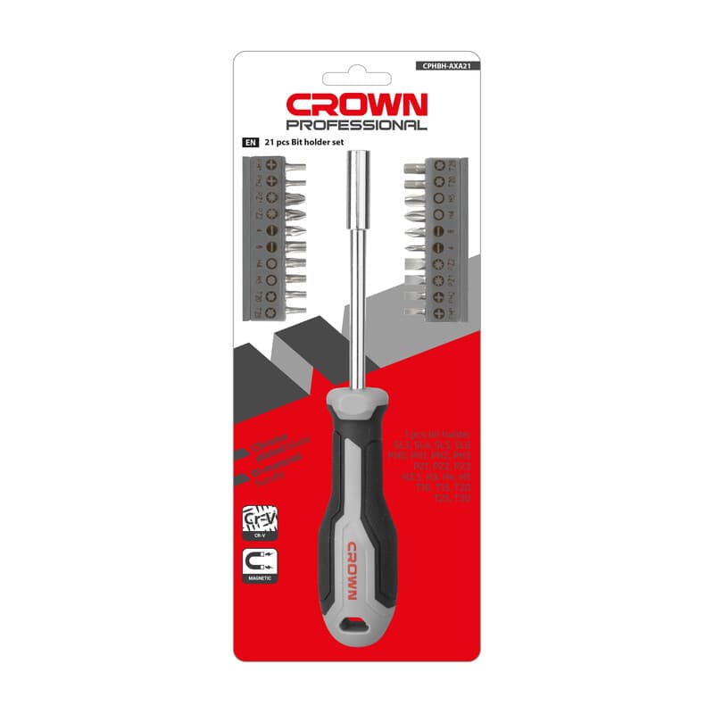 CROWN SET 21 PZ CACCIAVITI A INSERTI CPHBH- AXA21- 12,0 pz - 2
