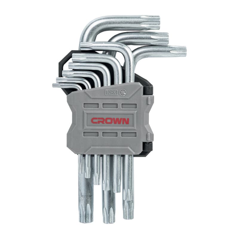 CROWN CHIAVE TORX  SET 9 PEZZI CPHOK- TMAX09- 6,0 pz - 2