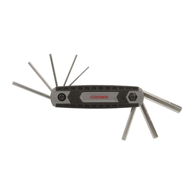 CROWN CHIAVE ESAGONALE SET 8 PEZZI CPHOF-HMAX08- 1,0 pz - 2