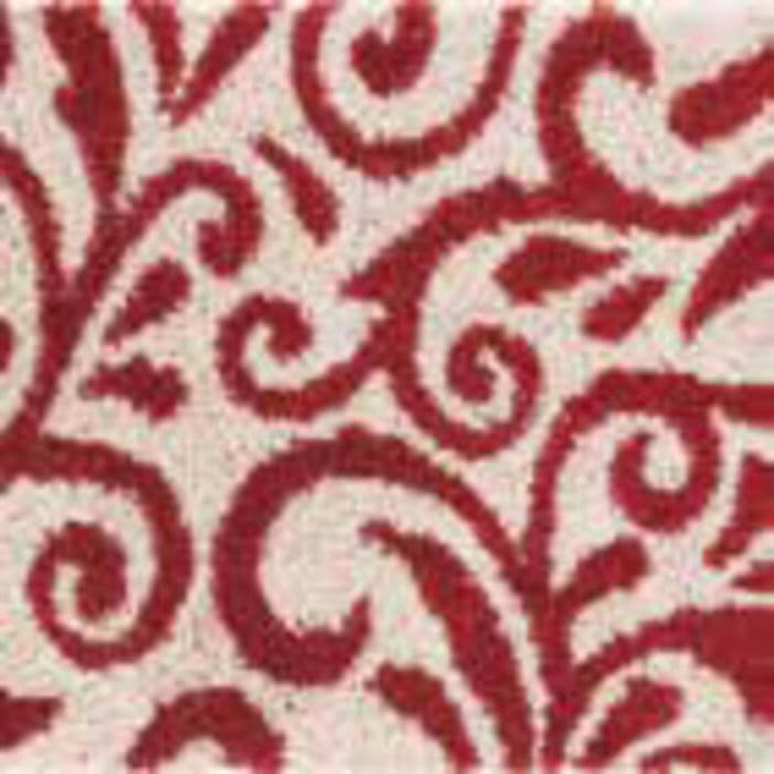Tappeto Bagno Giglio 50 x 80 cm Rosso - 2