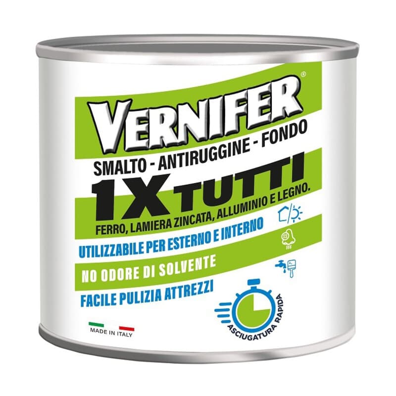 VERNIFER 1XTUTTI ANTRACITE ANTICHIZZATO 500 ML- 1,0 pz - 2
