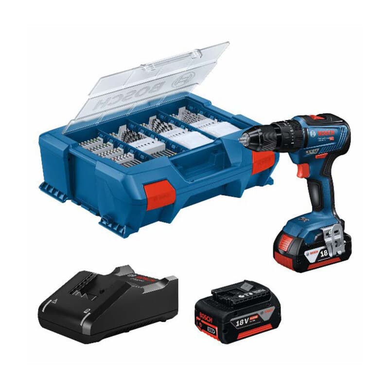 BOSCH-B 18V TRAPANO AVVITAT. GSB 18V-55 BATT. 4,0AH- 1,0 pz - 2