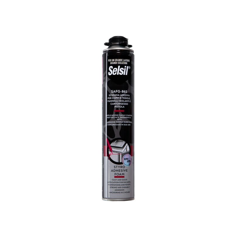 SELSIL SCHIUMA POLIURET COPPI E TEGOLE PIST 750 ML- 12,0 pz - 2