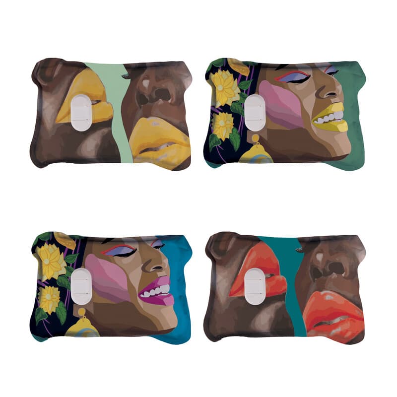 BORSA CALDA RICARICABILE AFRICA- 1,0 pz - 2