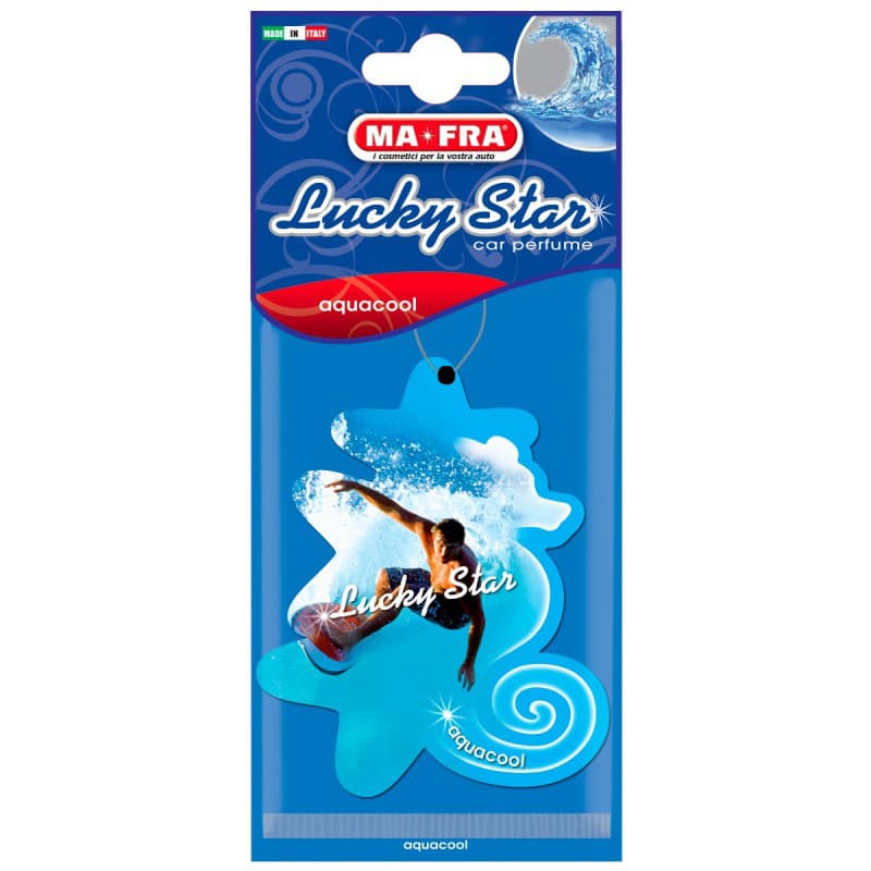 PROFUMATORE AUTO LUCKY STAR AQUACOOL- 24,0 pz - 2