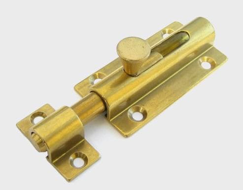 CATENACCIOLO CON MOLLA 232 ORO LUCIDO 100 MM- 6,0 pz - 2
