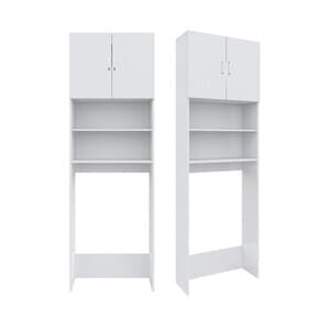 KIT MOBILE PER LAVATRICE CM 62X23X196 BIANCO- 1,0 pz - 2