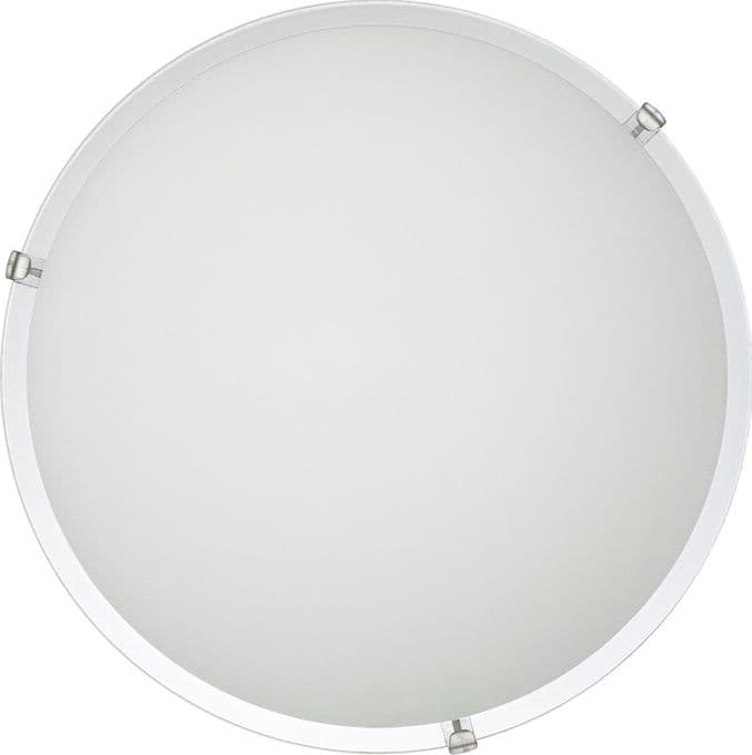 PLAFONIERA DYLAN 40 2XE27 LASTRA BIANCO LUCIDO- 5,0 pz