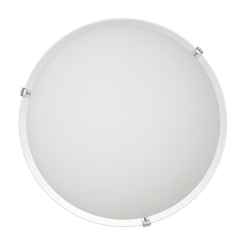 Plafoniera Dylan 40 2XE27 Lastra Bianco Lucido 5 Pezzi - 2