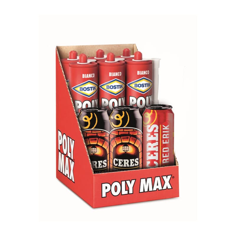BOSTIK EXPO POLYMAX ORIGINAL 6 CARTUCCE+3 BIRRE- 1,0 pz - 2