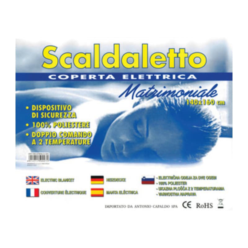 COPERTA TERMICA MATRIMONIALE CM. 140X160- TEPORUS- 4,0 pz - 2