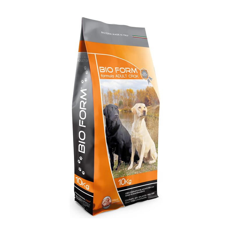 CIBO CANE BIOFORM 10 KG ADULT CROCK MANZO POLL- 1,0 pz - 2