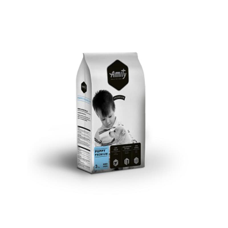 CIBO CANE AMITY  3 KG PUPPY POLLO E CEREALI- 1,0 pz - 2