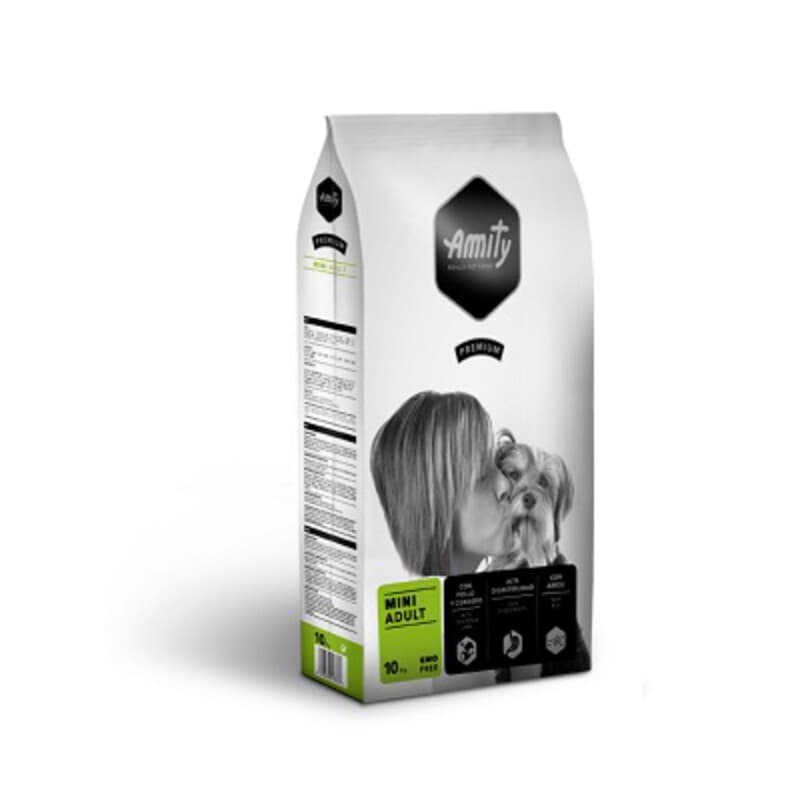 CIBO CANE AMITY 15 KG MINI ADULT POLLO E AGNELLO- 1,0 pz - 2