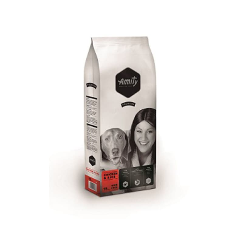 CIBO CANE AMITY 15 KG ADULT CHICKEN  RICE- 1,0 pz - 2