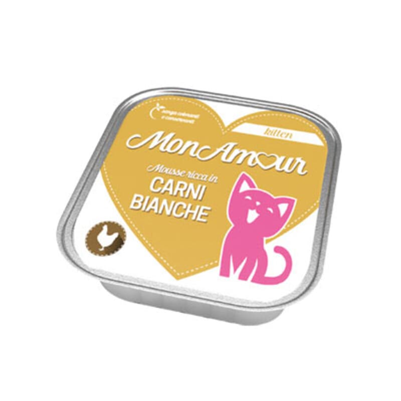 CIBO GATTO MONAMOUR 100 G KITTEN MOUSSE- 34,0 pz - 2