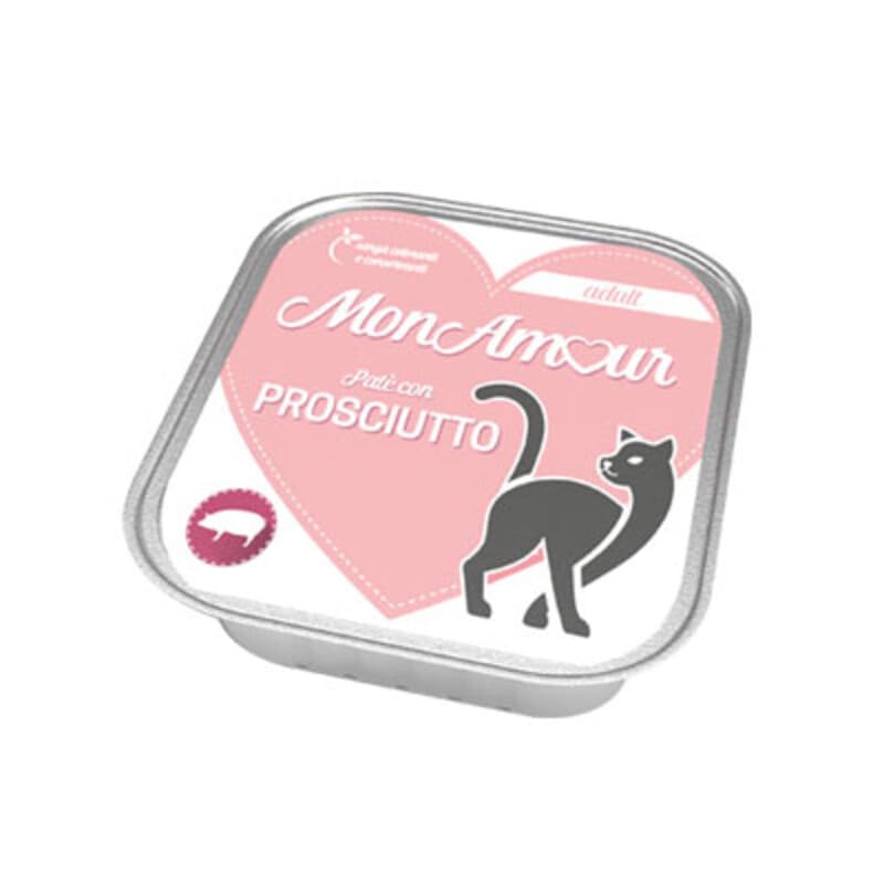 CIBO GATTO MONAMOUR 100 G PROSCIUTTO- 34,0 pz - 2