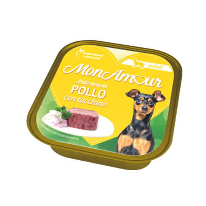 Cibo Cane Monamour 150 g Pollo e Tacchino 22 Pezzi - 2