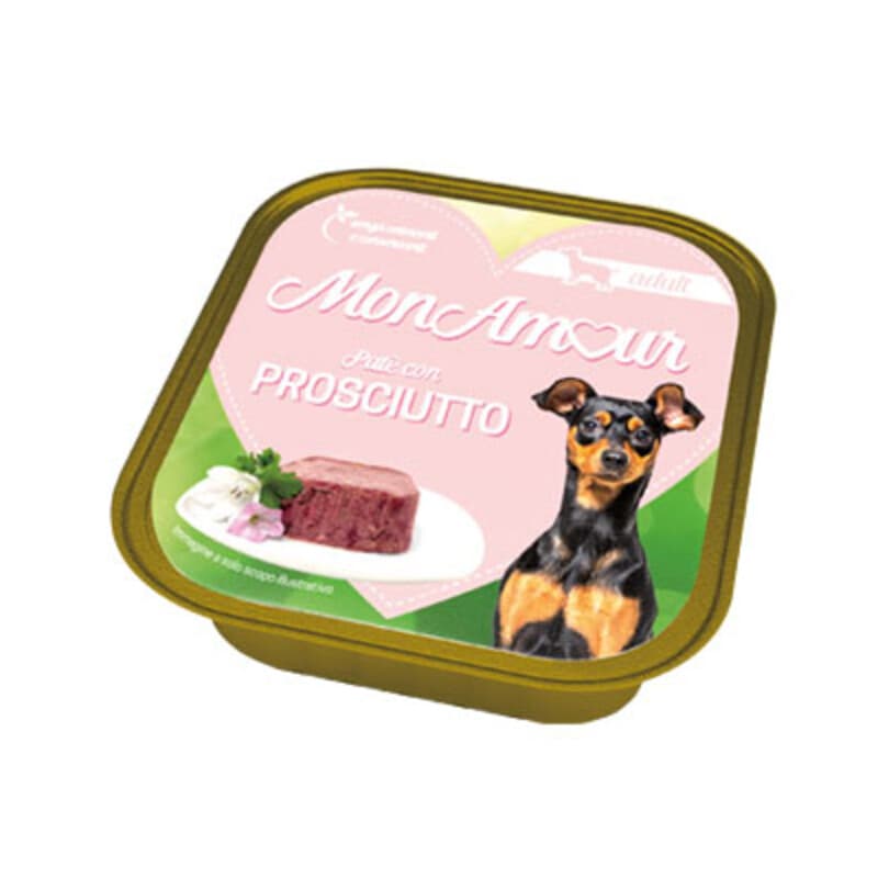 CIBO CANE MONAMOUR 150 G PROSCIUTTO- 22,0 pz - 2