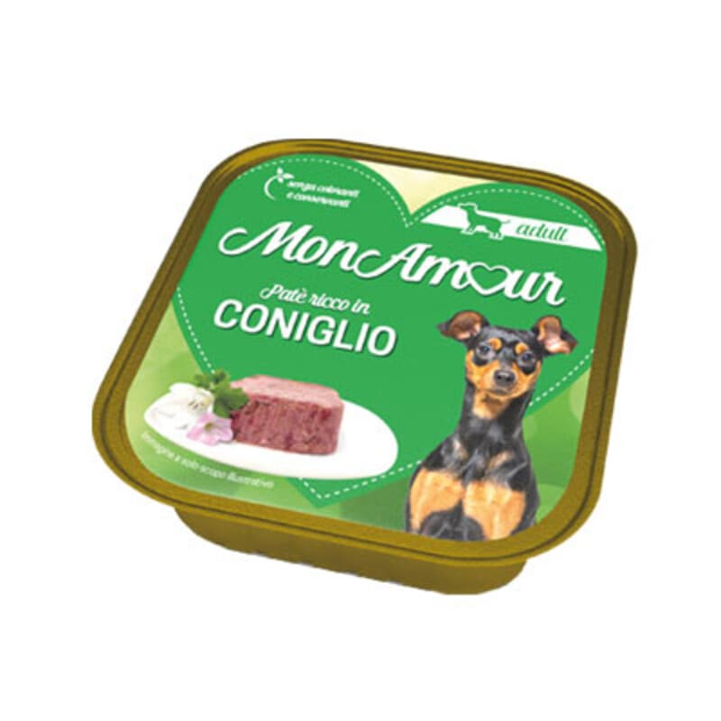 CIBO CANE MONAMOUR 150 G CONIGLIO- 22,0 pz - 2