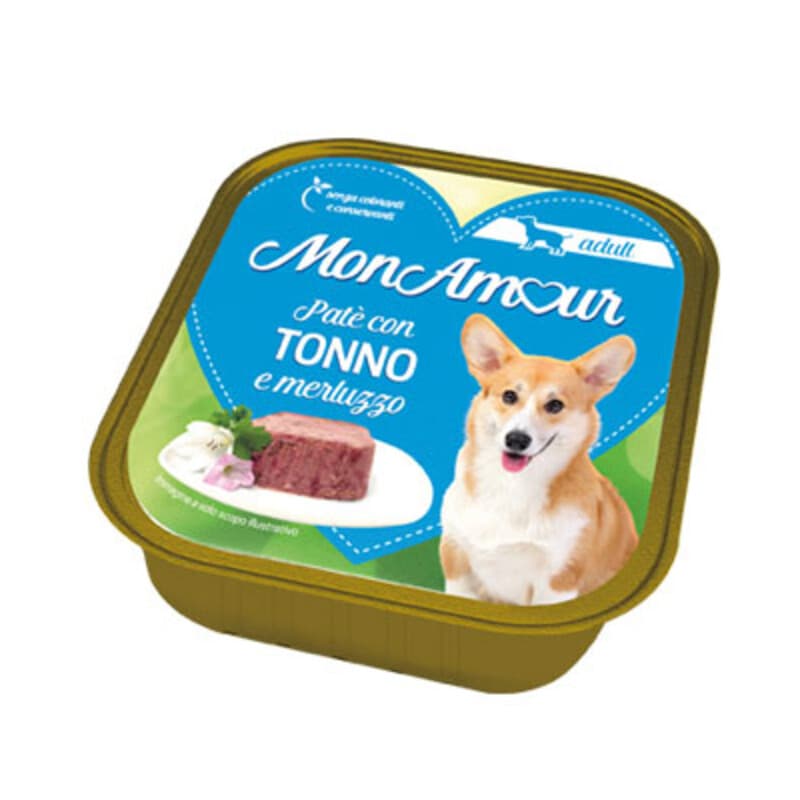 Cibo Cane Monamour 300 g Tonno e Merluzzo 18 Pezzi - 2