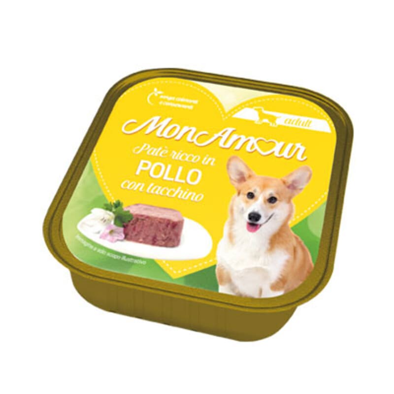 CIBO CANE MONAMOUR 300 G POLLO E TACCHINO- 18,0 pz - 2