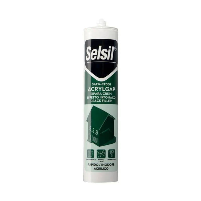 SELSIL SILICONE ACRILICO EFFETTO INTONACO 310 ML- 12,0 pz