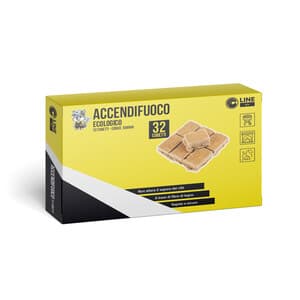 C ACCENDIFUOCO ECOLOGICO 32 CUBETTI 140 G- 34,0 confezione - 2