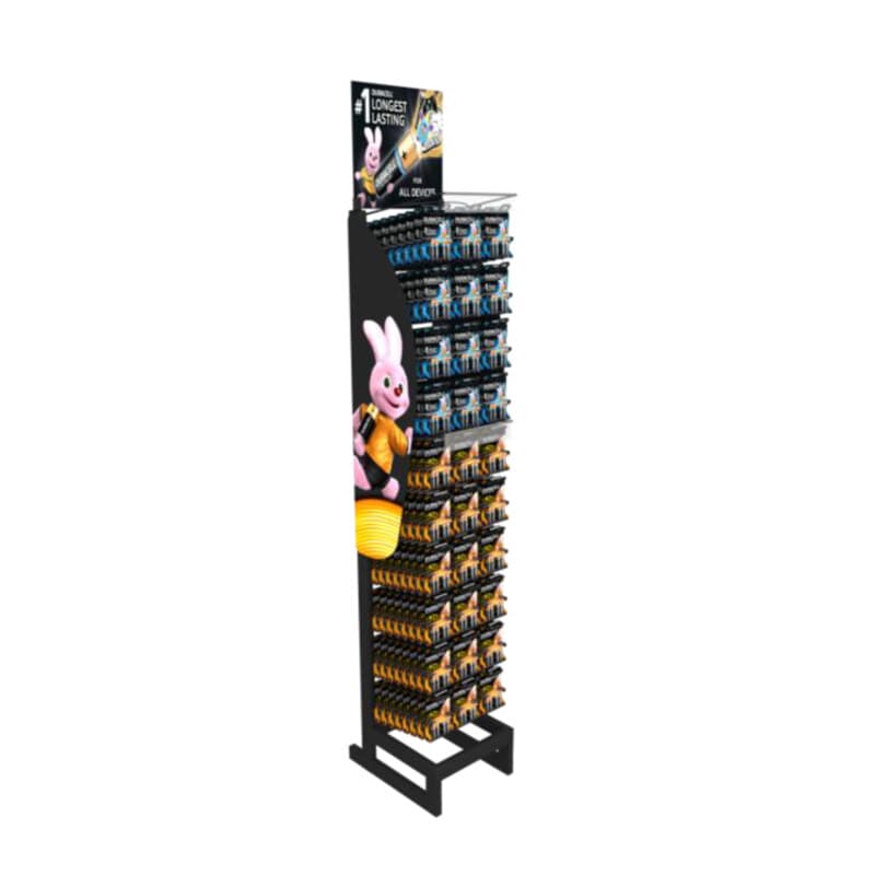 ESPOSITORE A PAVIMENTO DURACELL 30 GANCI- 1,0 pz - 2