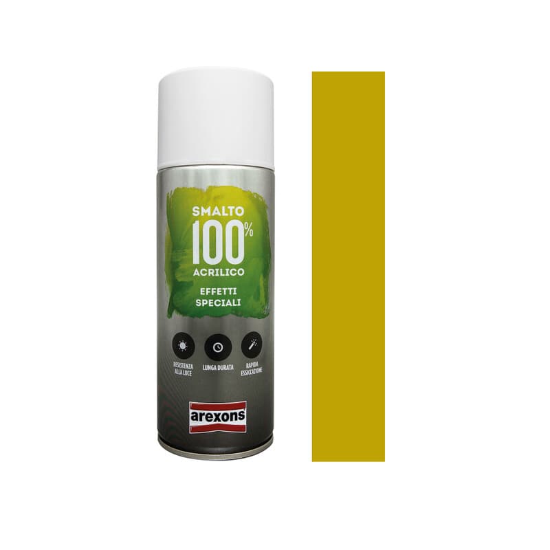 SMALTO SPRAY METALLIZZATO ORO RICCO 3670- 6,0 pz - 2