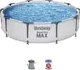 PISCINA C/TELAIO E POMPA D 305XH76 CM 56408- BESTWAY- 1,0 pz - 2
