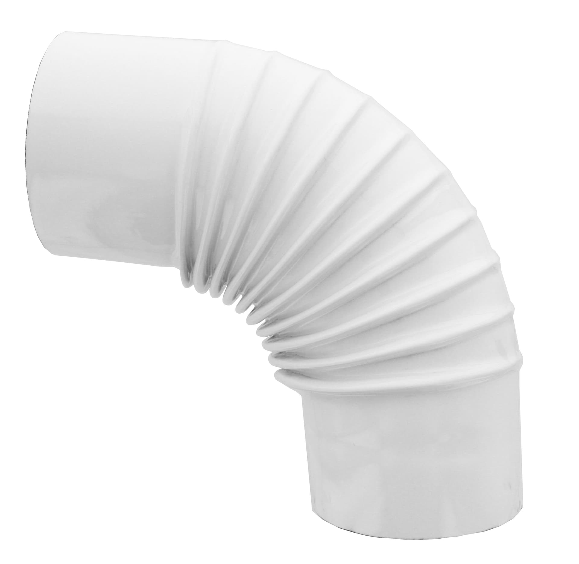 Stufa 90 Ø 9 cm Bianco Gomito - 2