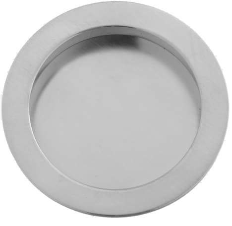 Maniglia Incasso Porta Scorr D 48 mm Cromo Sat 6,0 Coppie - 2