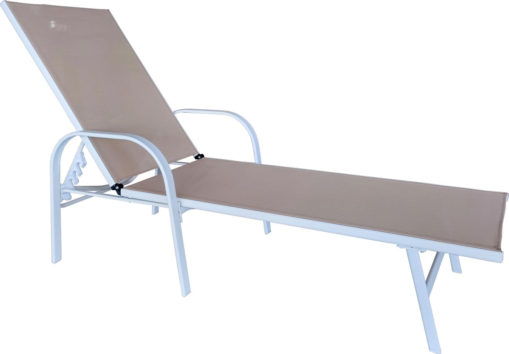 Lettino in Acciaio Hawaii JYB3001F1 Textilene Tort - 2