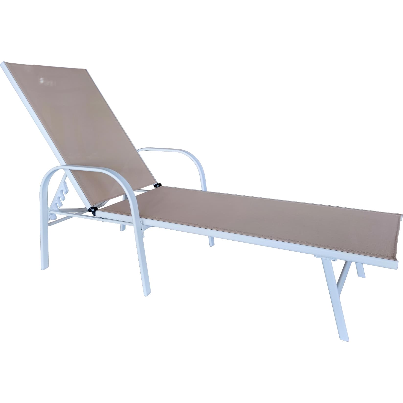 Lettino in Acciaio Hawaii JYB3001F1 Textilene Tort - 2