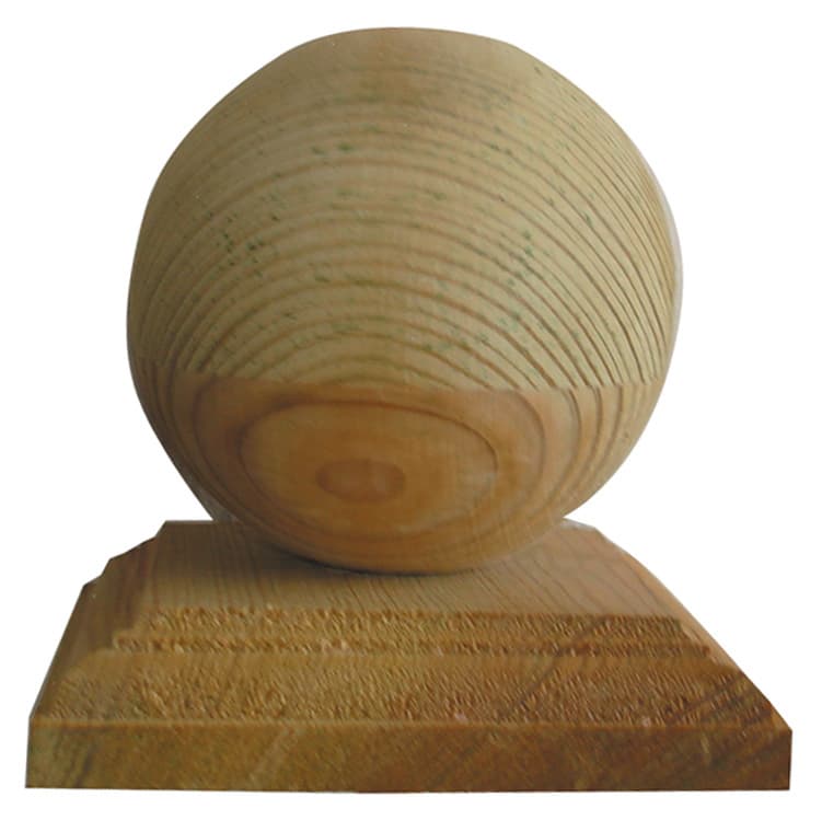 Sfera in Pino Impregnato x Palo 7 x 7 cm Wellton Sp.zo.o - 2