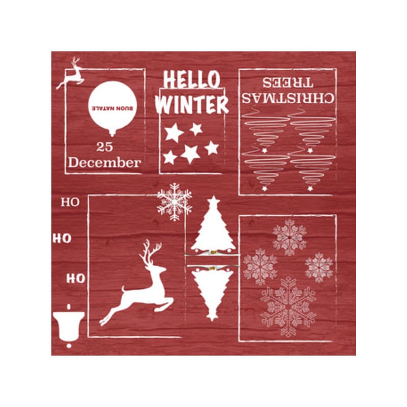 Tovagliato Natale DIS.332 H140 20,0 ml - 2