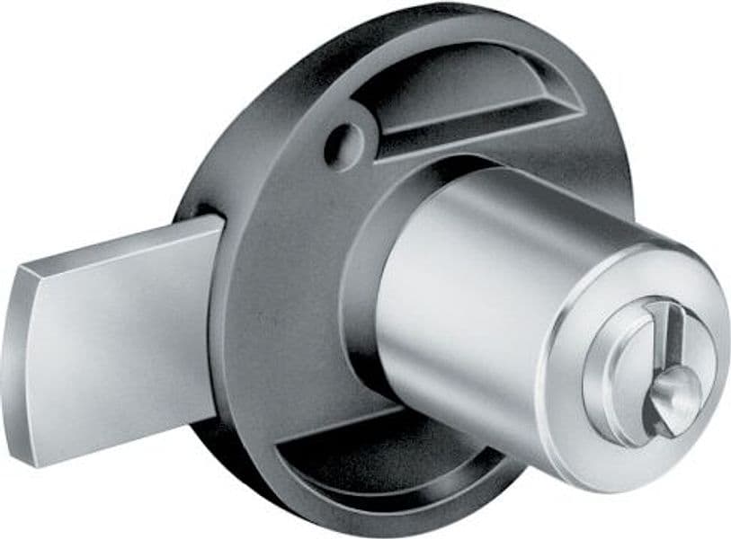 Serratura per Mobili 2131 Orizzon Cil Ø 16,5 x 20 mm 10 Pezzi - 2
