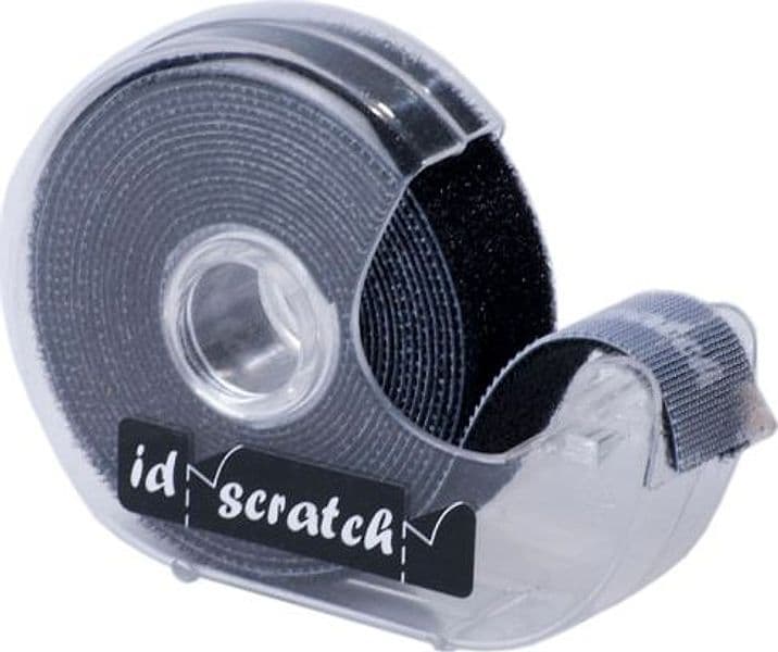 Nastro Velcro Strong M 2 x 25 mm Nero 3P Design 10 Pezzi - 2