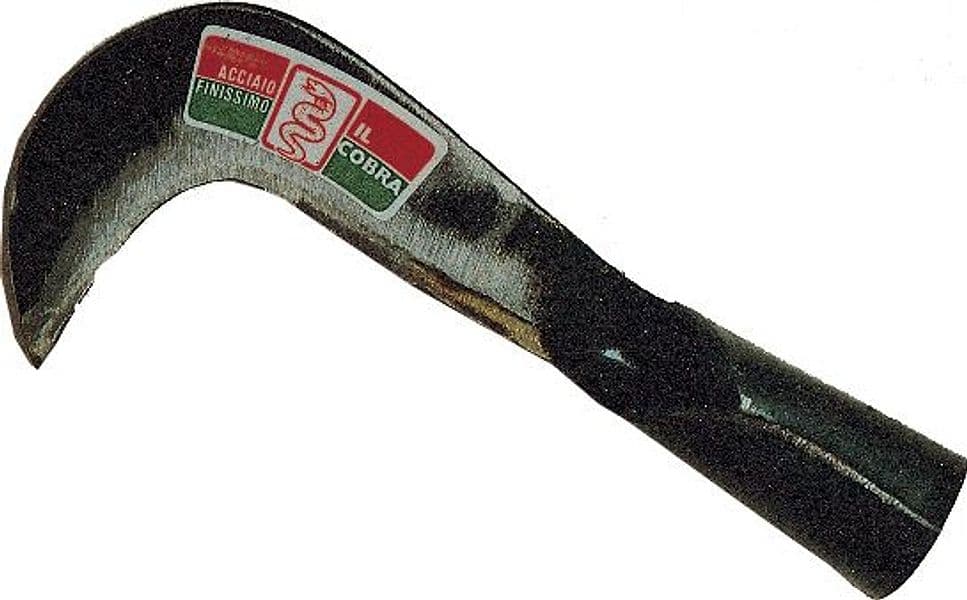 Tubo Lama 19 mm Roncola per Funghi Manico - 1