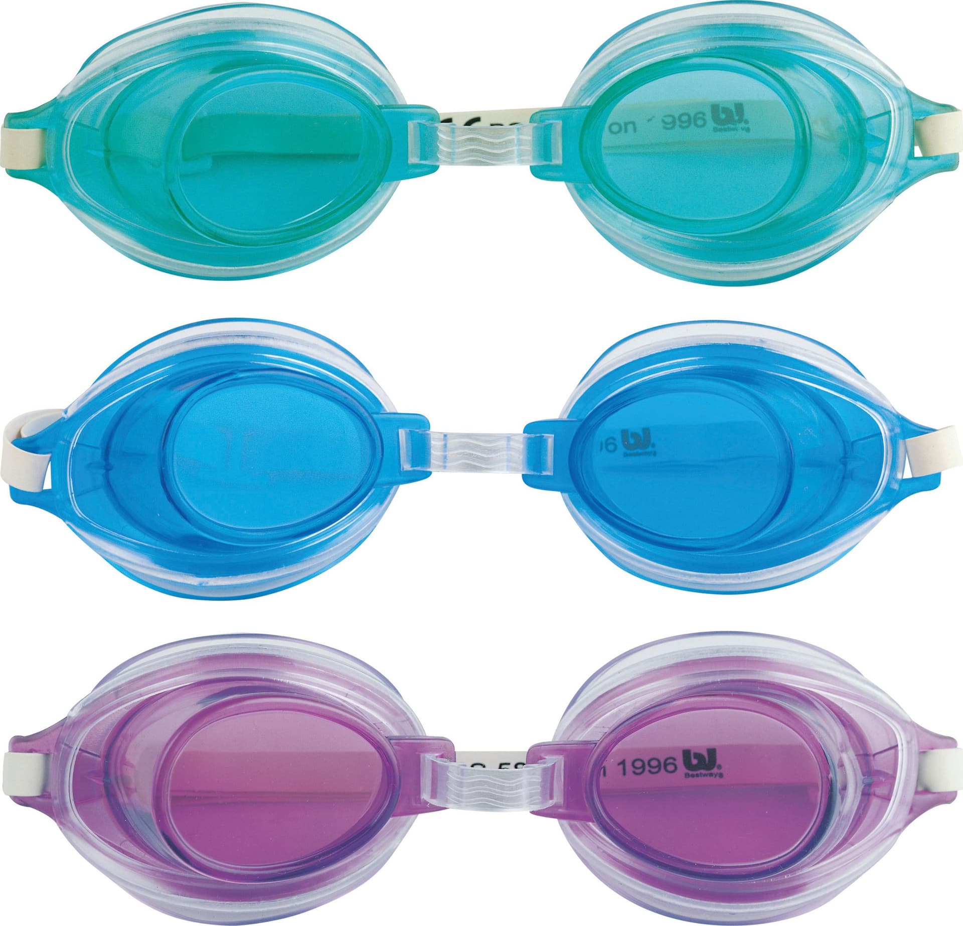 Occhialini Tipo Junior per Piscina 21002 Bestway 24 Pezzi - 2