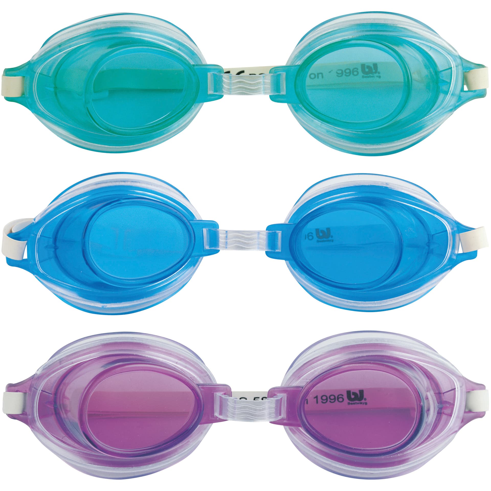 Occhialini Tipo Junior per Piscina 21002 Bestway 24 Pezzi - 2