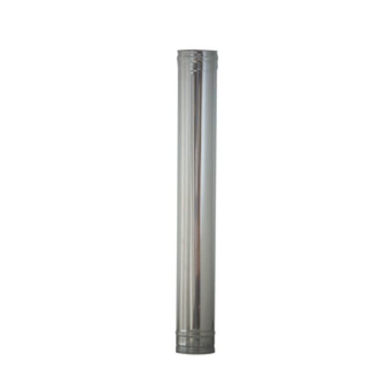 Tubo INOX AISI 304 H 100 cm Ø 13 cm 9 Pezzi - 2