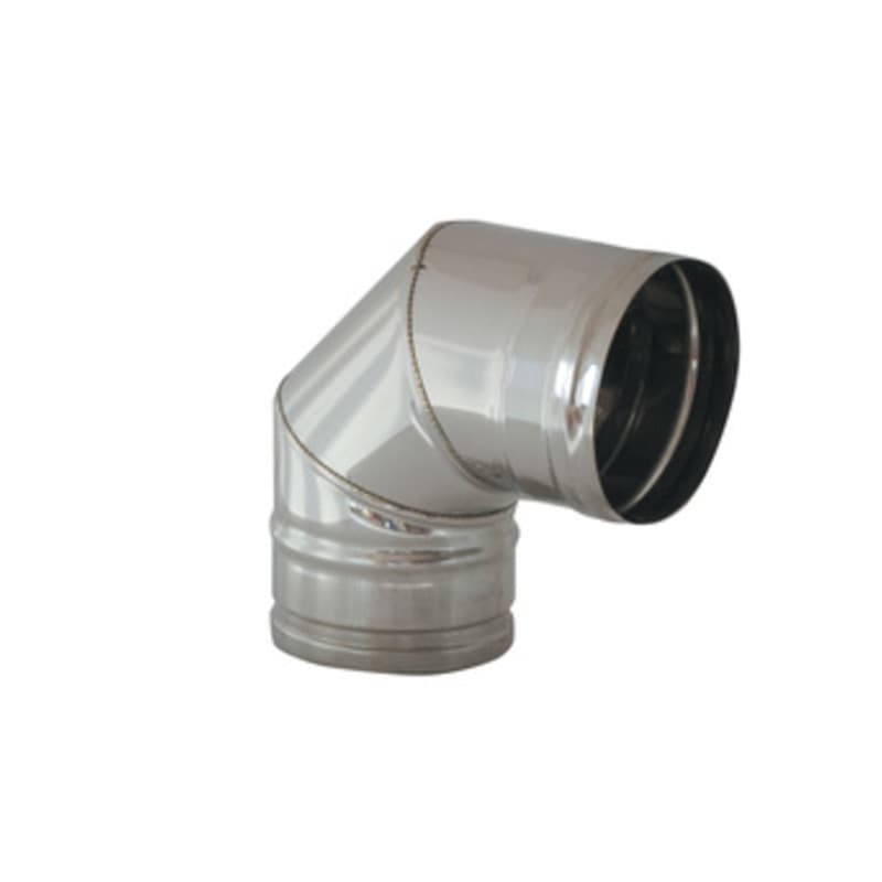 Gomito INOX AISI 304 90 Ø 12 cm 2 Pezzi - 2