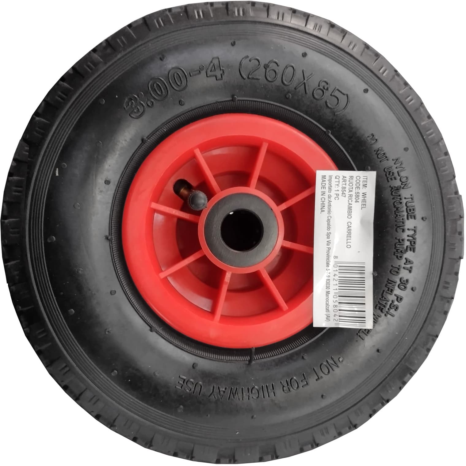 Ruota Ricambio per Carrello 8547 - 2